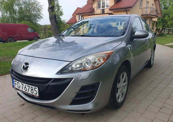 Mazda 3 cena 11990 przebieg: 155340, rok produkcji 2009 z Białystok małe 56